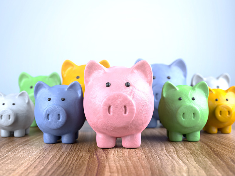 SPENDEN Sparschweine